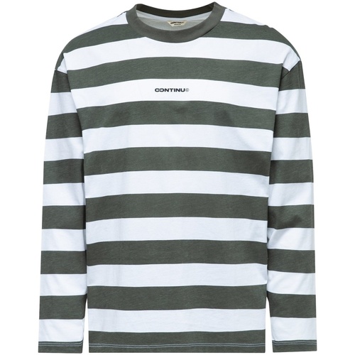 textil Camisetas manga larga Hype Striped Print Gris