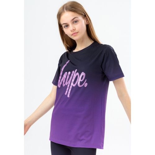 textil Niña Camisetas manga larga Hype HY7107 Violeta