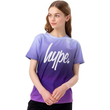 textil Niña Camisetas manga larga Hype Fade Violeta
