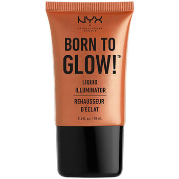 Belleza Iluminador  Nyx Professional Make Up Born To Glow Liquid Illuminator sun Goddess 