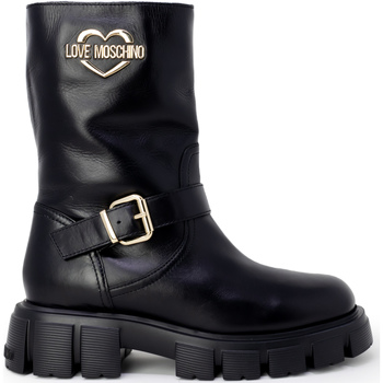 Zapatos Mujer Botas de caña baja Love Moschino JA24495G0F Negro