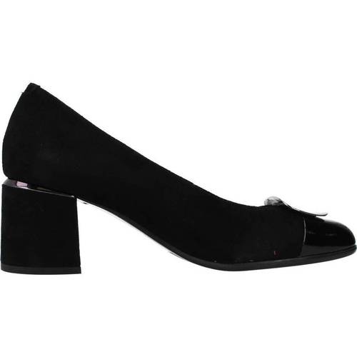 Zapatos Mujer Zapatos de tacón Stonefly BRIDGET 2 PATENT/GOAT SUEDE Negro