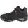 Zapatos Hombre Senderismo Merrell Alverstone Mid GTX Negro