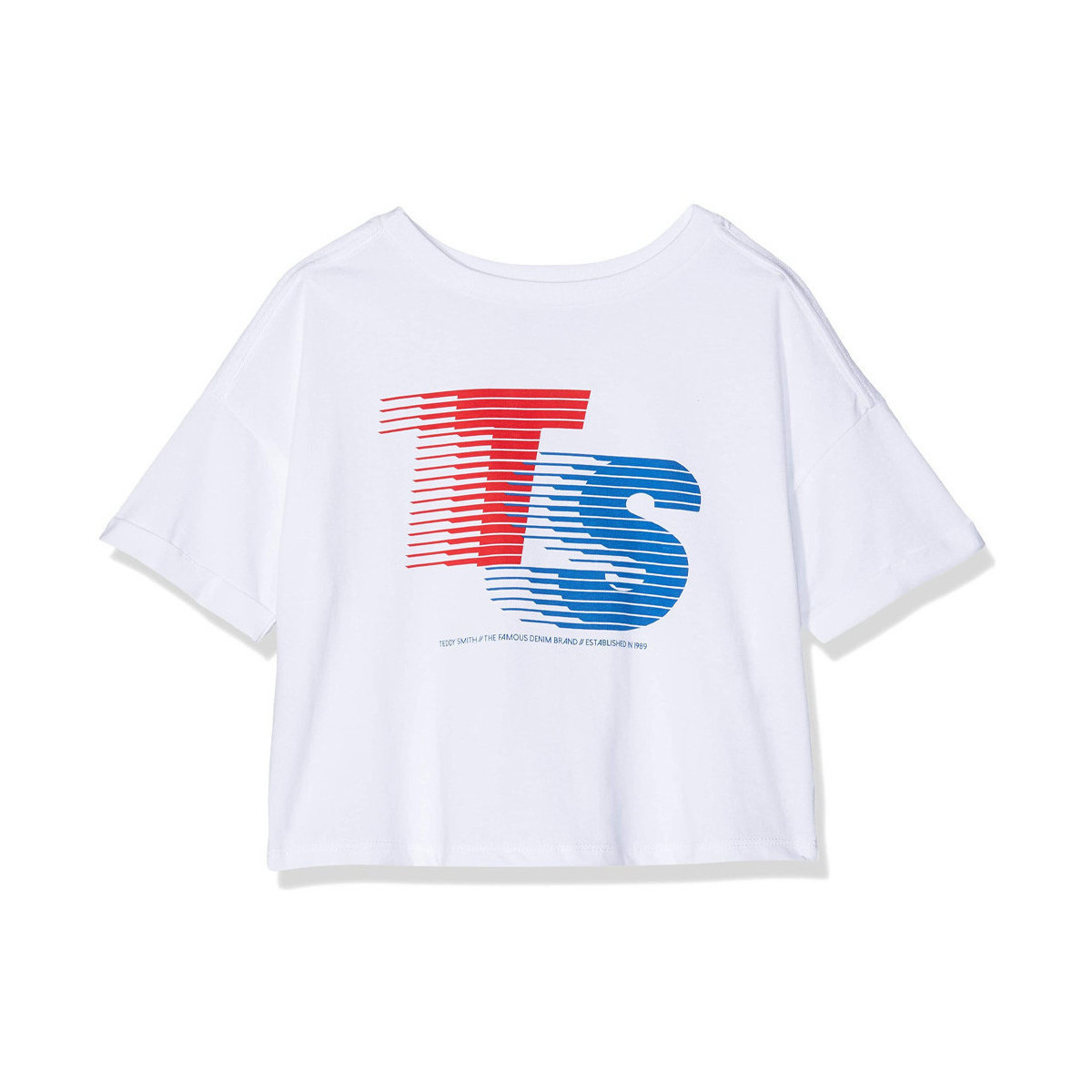 textil Niña Tops y Camisetas Teddy Smith  Blanco