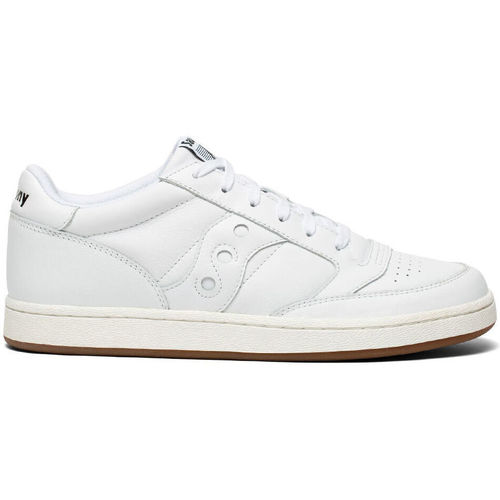 Zapatos Hombre Deportivas Moda Saucony Jazz court S70555 22 White/White Blanco