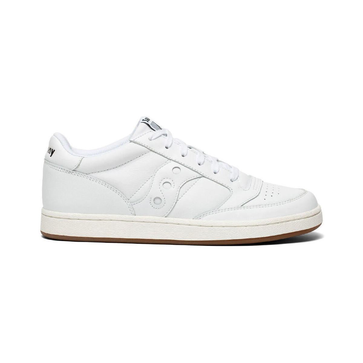 Zapatos Hombre Deportivas Moda Saucony Jazz court S70555 22 White/White Blanco