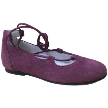 Zapatos Niña Bailarinas-manoletinas Colores 6T9218 Burdeos Burdeo