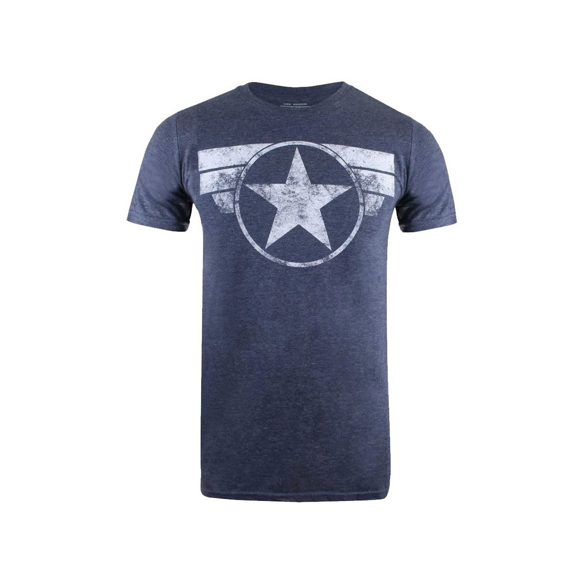 textil Camisetas manga larga Captain America TV1672 Azul