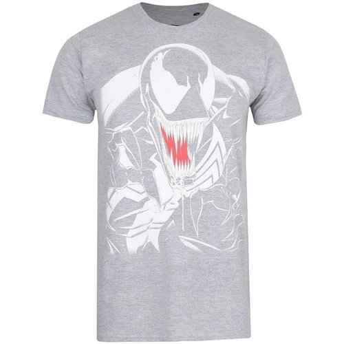 textil Hombre Camisetas manga larga Venom TV1675 Gris
