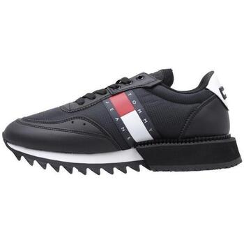 Zapatos Mujer Zapatillas bajas Tommy Hilfiger WMNS TOMMY JEANS CLEAT Negro