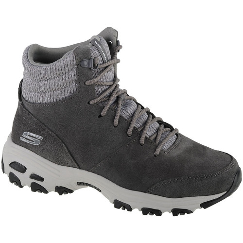 Zapatos Mujer Senderismo Skechers D'Lites - Chill Flurry Gris