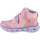 Zapatos Niña Botas de caña baja Skechers Heart Lights - Brilliant Rainbow Rosa