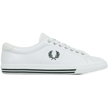 Zapatos Hombre Deportivas Moda Fred Perry Underspin Leather Blanco