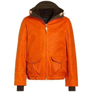 textil Hombre Chaquetas / Americana Manifattura Ceccarelli Chaqueta Blazer Coat Hombre Orange Naranja