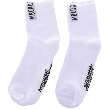 Accesorios Hombre Calcetines Bikkembergs BK055-WHITE Blanco