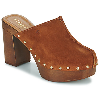 Zapatos Mujer Zuecos (Clogs) Fericelli New 4 Camel