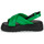 Zapatos Mujer Sandalias Fericelli New 8 Verde / Negro