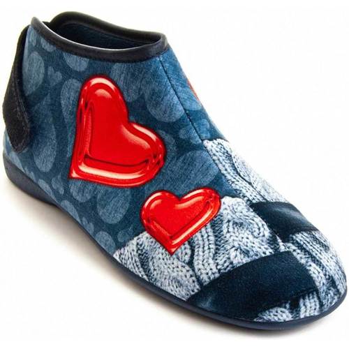 Zapatos Mujer Pantuflas Northome 76810 Azul
