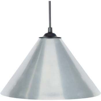 Casa Lámparas de techo Tosel Lámpara colgante redondo metal aluminio Plata