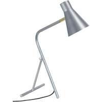 Casa Lámparas de escritorio Tosel Lámpara de escritorio redondo metal aluminio Plata