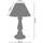 Casa Lámparas de escritorio Tosel lámpara de noche redondo madera cerro blanco Blanco