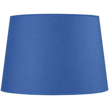 Casa Pantallas y bases de lámparas Tosel Pantalla de lámpara redondo tela azul Azul