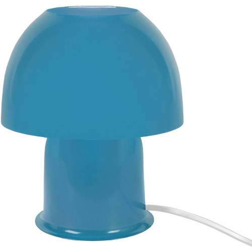 Casa Lámparas de escritorio Tosel lámpara de noche redondo metal azul Azul