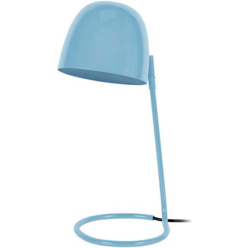 Casa Lámparas de escritorio Tosel Lámpara de escritorio redondo metal azul Azul