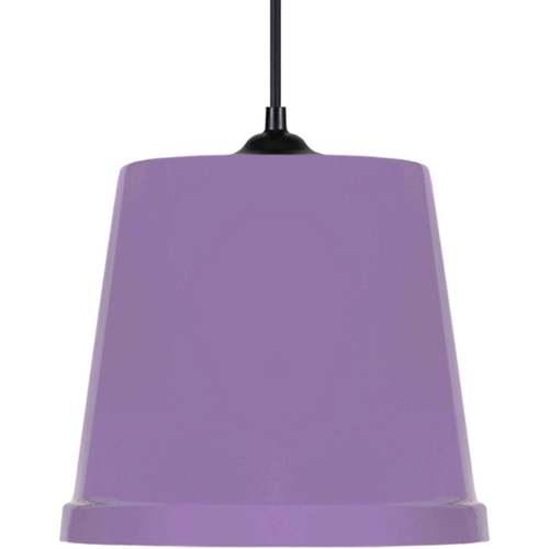 Casa Lámparas de techo Tosel Lámpara colgante redondo metal Color de malva Violeta