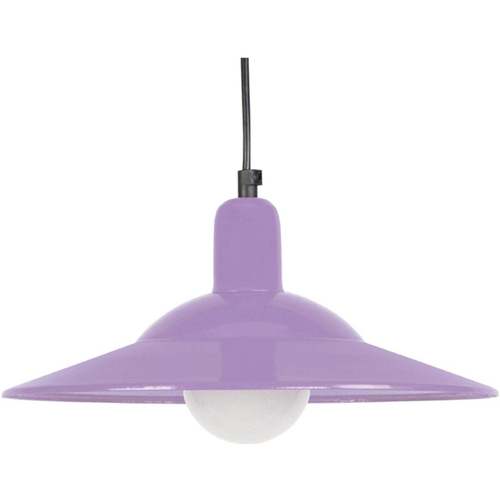 Casa Lámparas de techo Tosel Lámpara colgante rectangular metal Color de malva Violeta