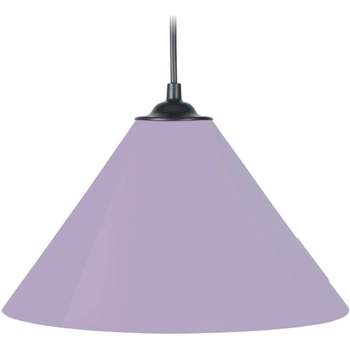 Tosel Lámpara colgante redondo metal Color de malva Violeta