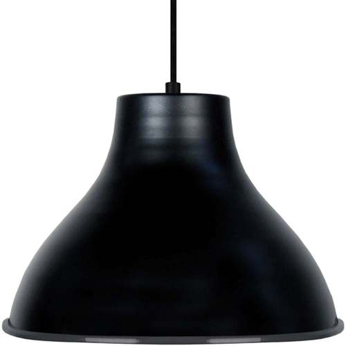 Casa Lámparas de techo Tosel Lámpara colgante redondo metal negro Negro