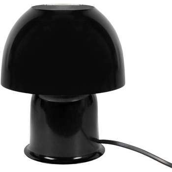 Casa Lámparas de escritorio Tosel lámpara de noche redondo metal negro Negro