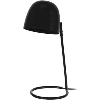 Casa Lámparas de escritorio Tosel Lámpara de escritorio redondo metal negro Negro