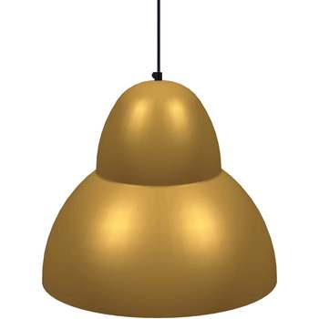 Casa Lámparas de techo Tosel Lámpara colgante redondo metal oro Oro