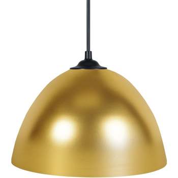Casa Lámparas de techo Tosel Lámpara colgante redondo metal oro Oro