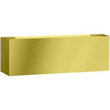 Casa Lámpara pared Tosel Aplique rectangular metal oro Oro