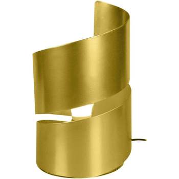 Casa Lámparas de escritorio Tosel lámpara de noche redondo metal oro Oro