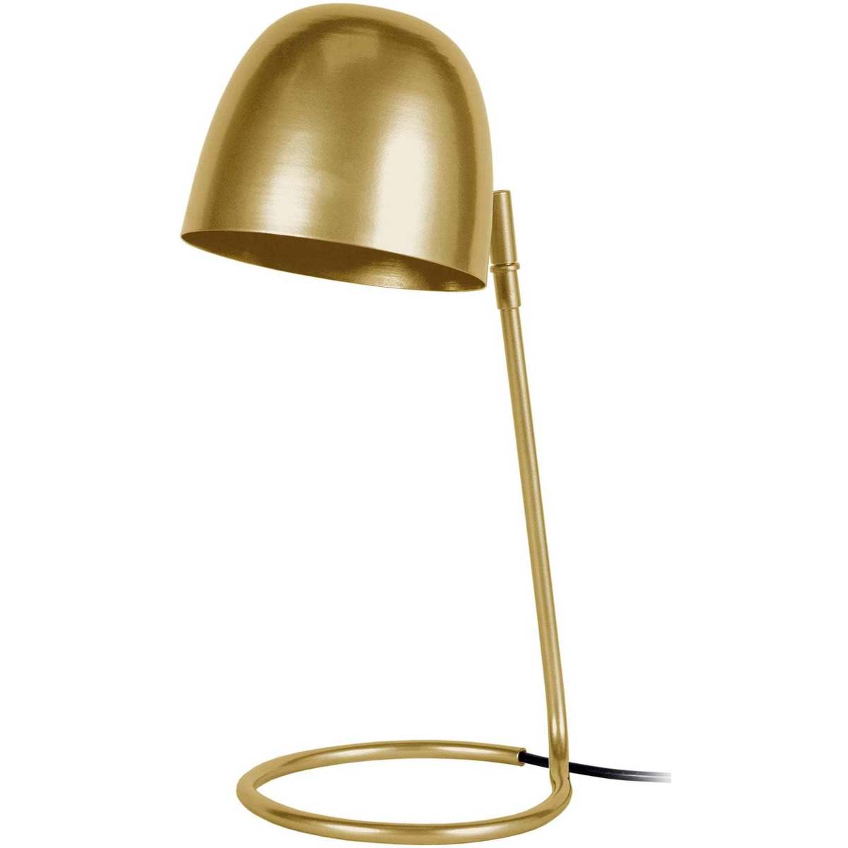 Casa Lámparas de escritorio Tosel Lámpara de escritorio redondo metal oro Oro