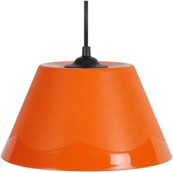 Casa Lámparas de techo Tosel Lámpara colgante redondo el plastico naranja Naranja