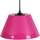 Casa Lámparas de techo Tosel Lámpara colgante redondo el plastico rosado Rosa