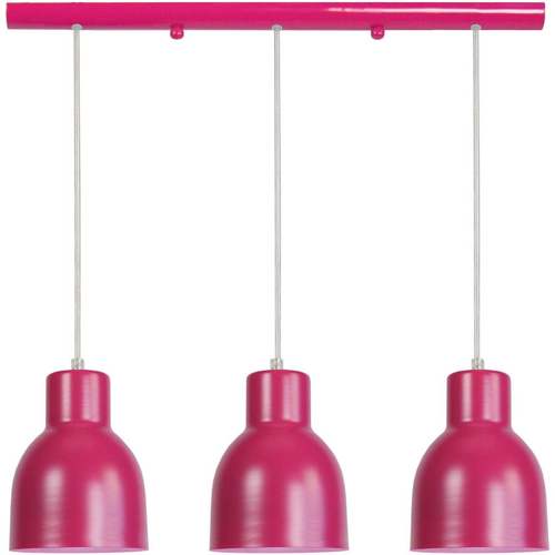 Casa Lámparas de techo Tosel Lámpara de Techo redondo metal rosado Rosa