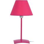 lámpara de noche redondo metal rosado