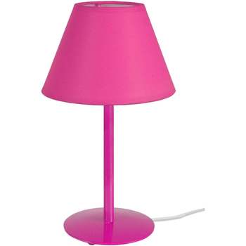 Casa Lámparas de escritorio Tosel Lámpara de Mesa redondo metal rosado Rosa