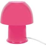 lámpara de noche redondo metal rosado