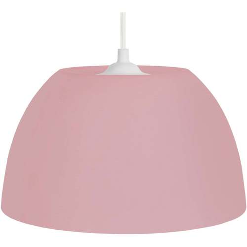 Casa Lámparas de techo Tosel Lámpara colgante redondo el plastico rosa pastel Rosa