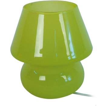 Casa Lámparas de escritorio Tosel lámpara de noche redondo vidrio verde Verde