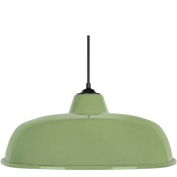 Casa Lámparas de techo Tosel Lámpara colgante redondo metal verde Kaki Verde