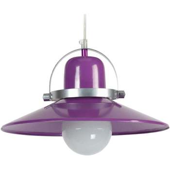 Casa Lámparas de techo Tosel Lámpara colgante redondo metal púrpura Violeta