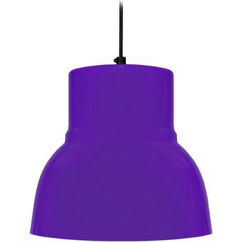 Tosel Lámpara colgante redondo metal púrpura Violeta